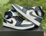 Authentic Air Jordan 1 Mid “Dark Teal” GS