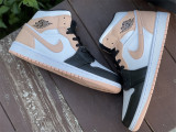 Authentic Air Jordan 1 Mid Crimson Tint GS