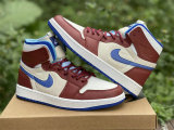 Authentic Air Jordan 1 Zoom CMFT “Team Red” GS