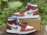 Authentic Air Jordan 1 Zoom CMFT “Team Red” GS