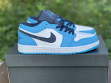 Authentic Air Jordan 1 Low “UNC”