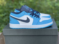 Authentic Air Jordan 1 Low “UNC” GS