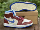 Authentic Air Jordan 1 Zoom CMFT “Team Red” GS