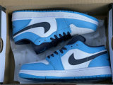 Authentic Air Jordan 1 Low “UNC”
