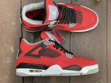 Authentic Air Jordan 4  Fire Red/White/Black