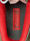 Authentic NLPL x Nike Dunk Low Black/White-Bright Crimson