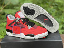Authentic Air Jordan 4  Fire Red/White/Black