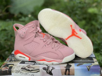 Authentic Aleali May x Air Jordan 6 Rust Pink/Bright Crimson Authentic Aleali May x Air Jordan 6 Rust Pink/Bright Crimson
