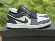 Authentic Air Jordan 1 Low “Dark Teal” GS