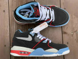 Authentic Nike Air Flight 89 Light Blue/Red/Black