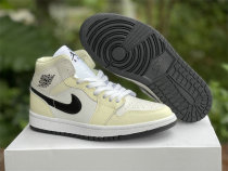 Authentic Air Jordan 1 Mid “Coconut Milk”