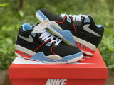 Authentic Nike Air Flight 89 Light Blue/Red/Black