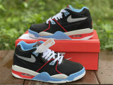 Authentic Nike Air Flight 89 Light Blue/Red/Black