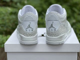 Authentic Air Jordan 3 White