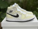 Authentic Air Jordan 1 Mid “Coconut Milk”  GS