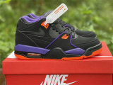 Authentic Nike Air Flight 89 Black/Orange/Purple