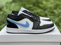 Authentic Air Jordan 1 Low University Blue/Black