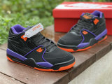 Authentic Nike Air Flight 89 Black/Orange/Purple