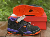 Authentic Nike Air Flight 89 Black/Orange/Purple