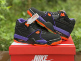 Authentic Nike Air Flight 89 Black/Orange/Purple