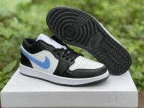 Authentic Air Jordan 1 Low University Blue/Black GS