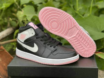 Authentic Air Jordan 1 Mid Black/White-Arctic Punch GS Authentic Air Jordan 1 Mid Black/White-Arctic Punch GS