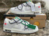 Authentic Off-White x Nike Dunk Low “20 to 50”