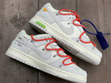Authentic Off-White x Nike Dunk Low “13 to 50”