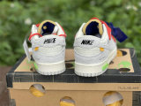 Authentic Off-White x Nike Dunk Low “13 to 50”