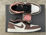 Authentic Air Jordan 1 Low “Light Chocolate” GS