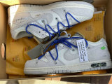 Authentic Off-White x Nike Dunk Low “22 to 50”