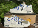 Authentic Off-White x Nike Dunk Low “22 to 50”