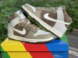 Authentic Nike Dunk High “Light Chocolate”