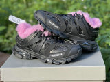 Balenciaga Track FUR Sneaker Black/Pink