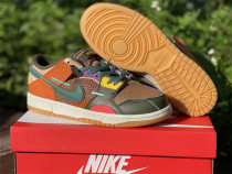Authentic Nike Dunk Scrap Low “Archeo Brown”