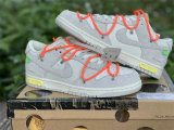 Authentic Off-White x Nike Dunk Low “11 to 50”