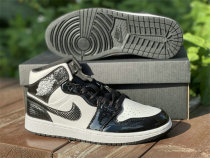 Authentic Air Jordan 1 Mid White/Black GS Authentic Air Jordan 1 Mid White/Black GS