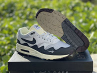 Authentic Patta x Nike Air Max 1 Black/Grey/White
