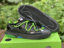Authentic OFF-White x Nike Blazer Low Black/Green Authentic OFF-White x Nike Blazer Low Black/Green