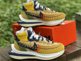 Authentic Sacai x Jean Paul Gaultier x Nike VaporWaffle Sesame/Multi-Color