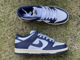 Authentic Nike Dunk Low Dark Blue/White