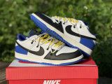 Authentic Nike Dunk Low Dark Beige/Lightning Blue