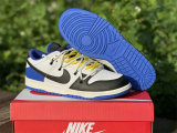 Authentic Nike Dunk Low Dark Beige/Lightning Blue