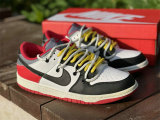 Authentic Nike Dunk Low Dark Grey/Red