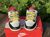 Authentic Nike Dunk Low Dark Grey/Red