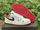 Authentic Air Jordan 1 Low White/Red GS
