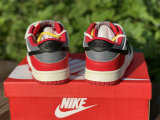 Authentic Nike Dunk Low Dark Grey/Red