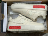 Authentic Nike Air Force 1 Low Pearl White/Blanc De Perle/Red