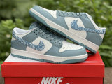 Authentic Nike Dunk Low WMNS “Blue Paisley”