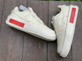 Authentic Nike Air Force 1 Low Pearl White/Blanc De Perle/Red